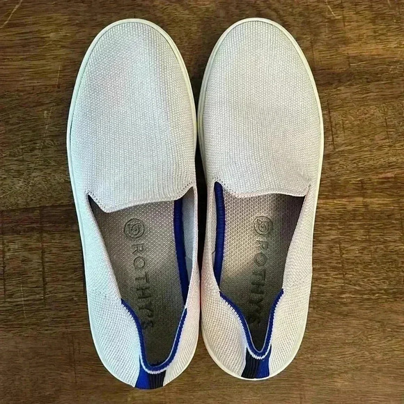 Rothy’s Original Slip On Knit Light Pink Shoe - Picture 3 of 6